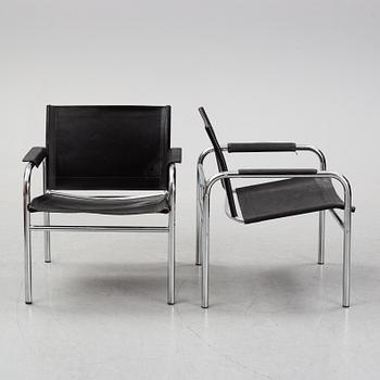 A pair of 'Klinte' armchairs by Tord Björklund for Ikea, 1980's.