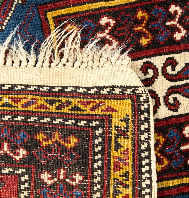 A semiantique/antique Kazak carpet ca 197 x 125 cm.