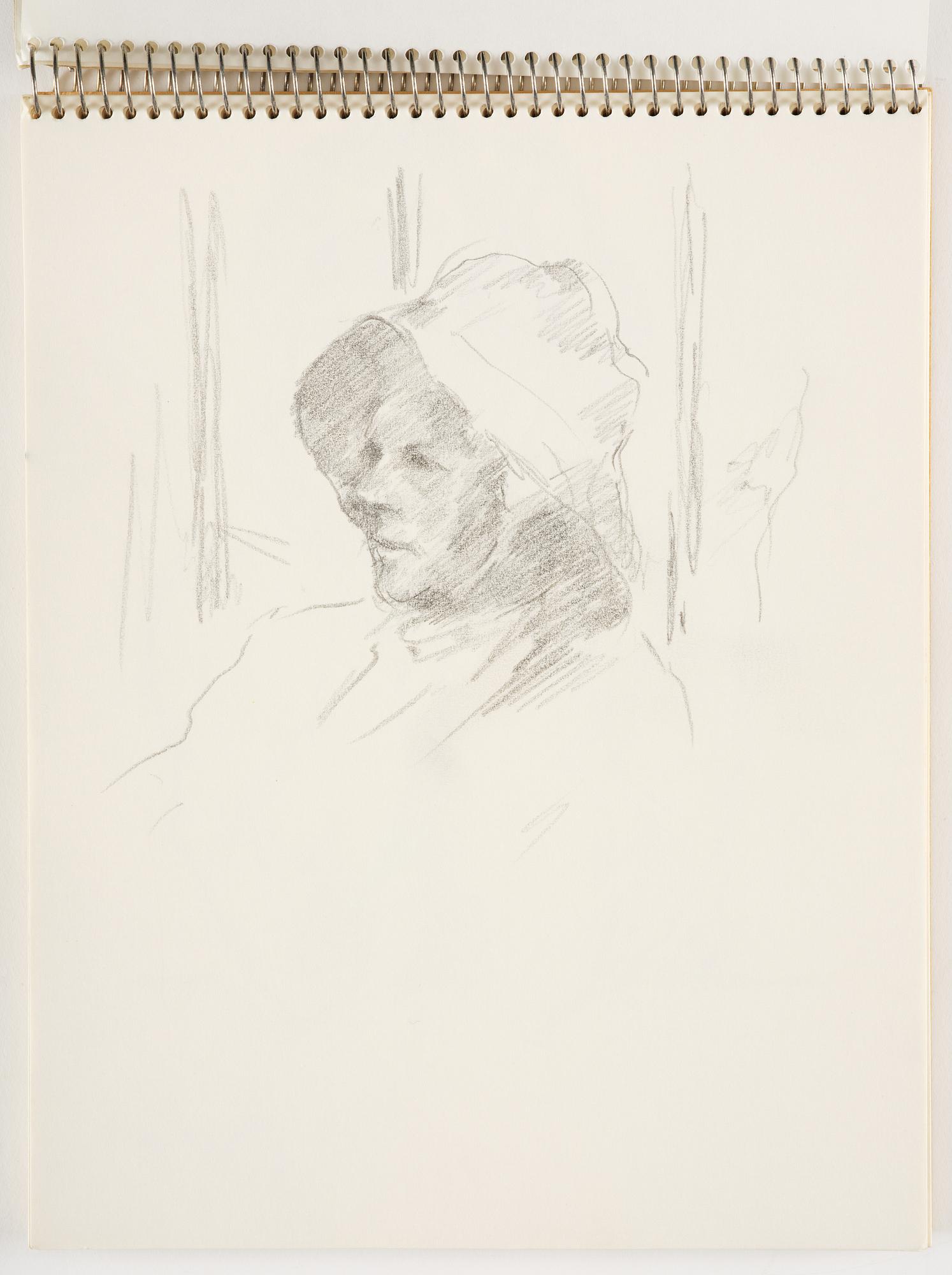 Lotte Laserstein, Sketchbook with approximately 42 drawings, of which 1 is signed.