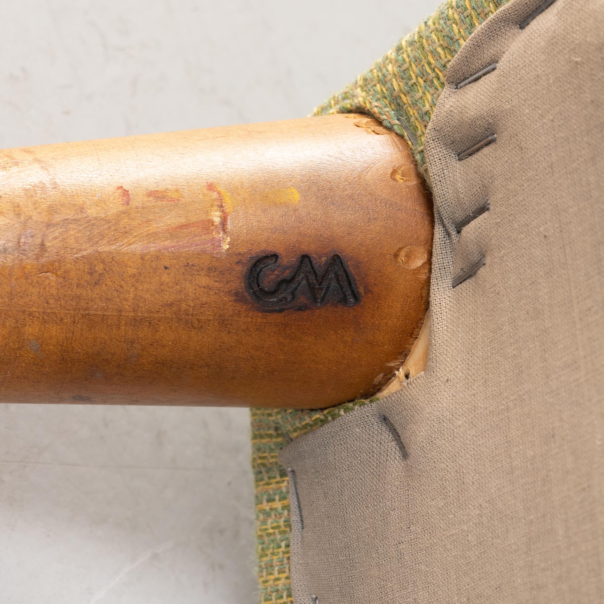 Carl Malmsten, a sofa, 'Bergshamra', second half of the 20th Century.