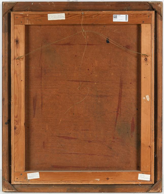 AXEL WALLERT, oil on panel, signed and dated 1933.