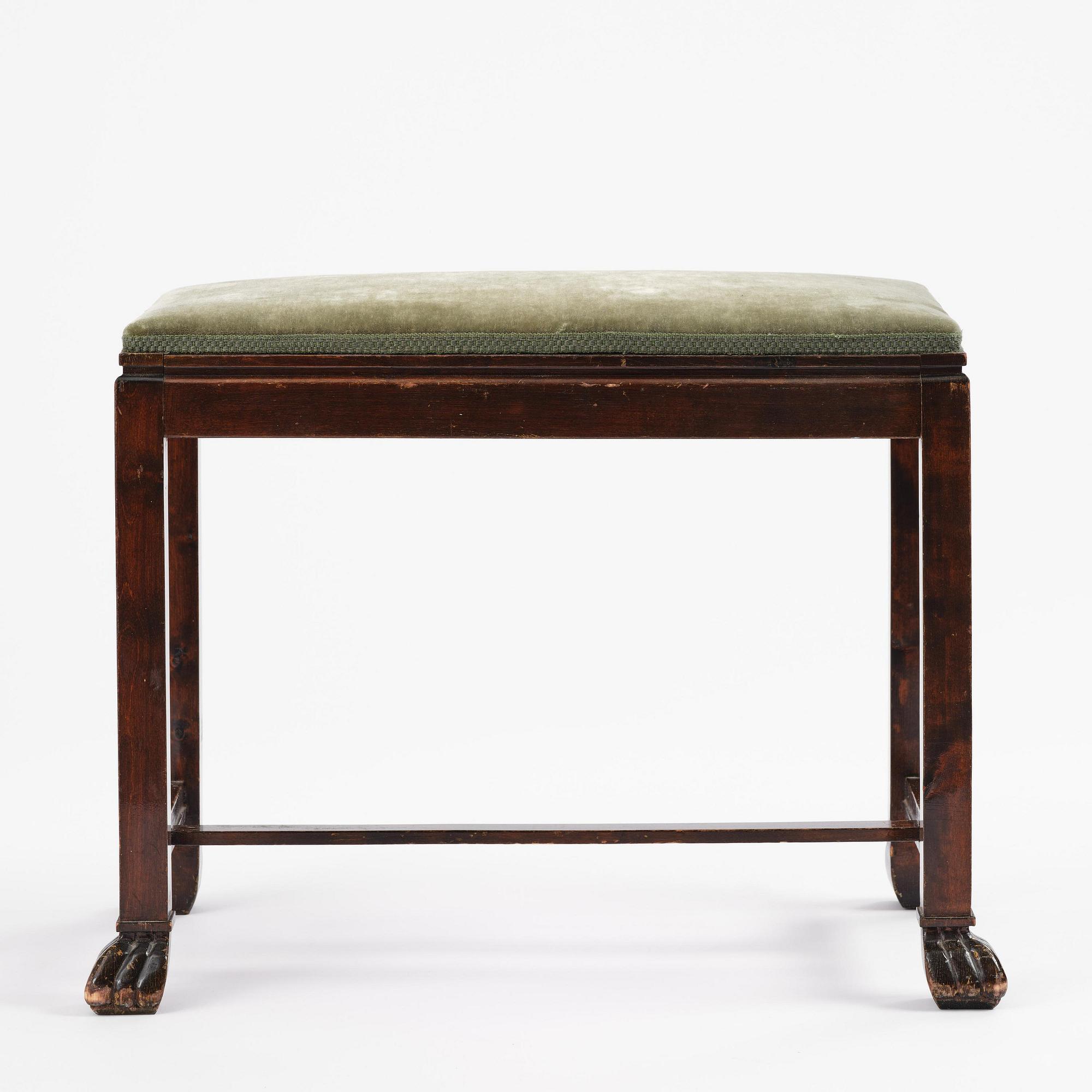 Otto Schulz, a stool, Boet, Gothenburg, 1920s-30s.