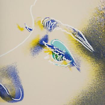 Andy Warhol, "Herself", from: "Three portraits of Ingrid Bergman".