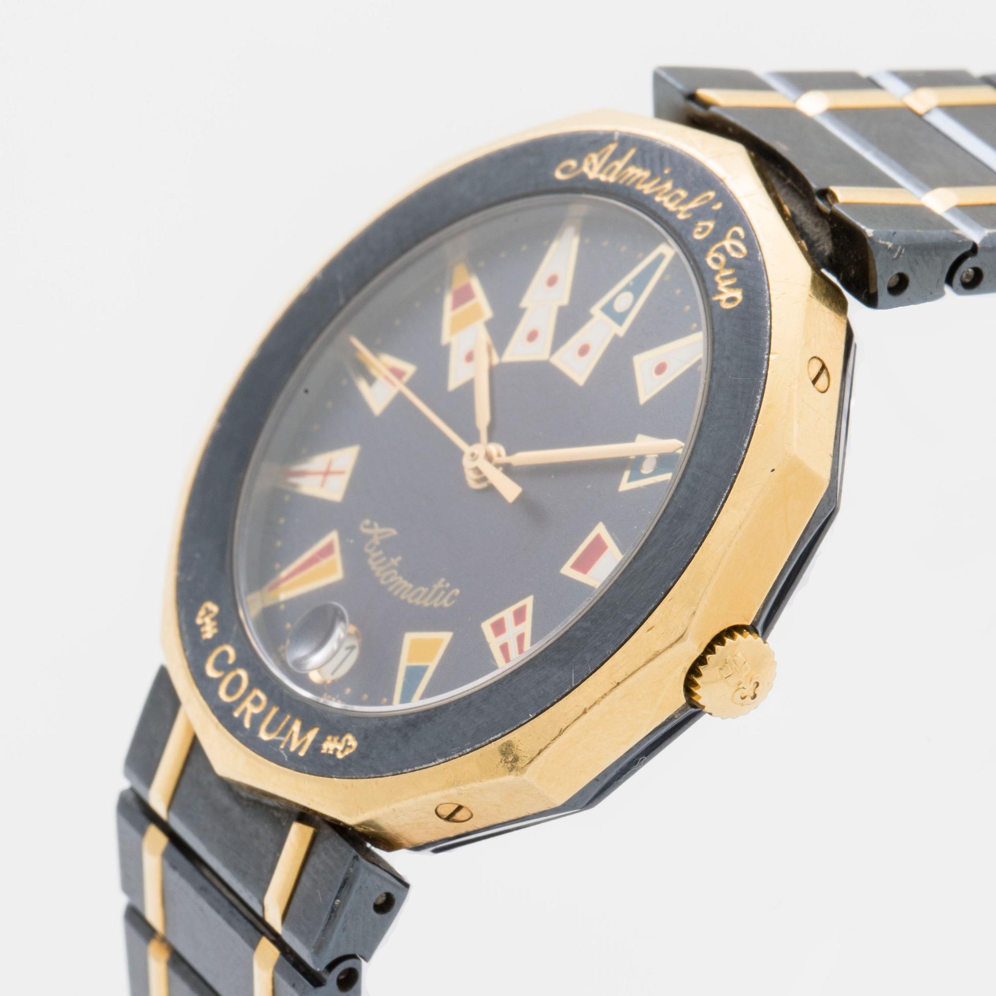 CORUM, Admirals Cup, wristwatch, 35 mm,