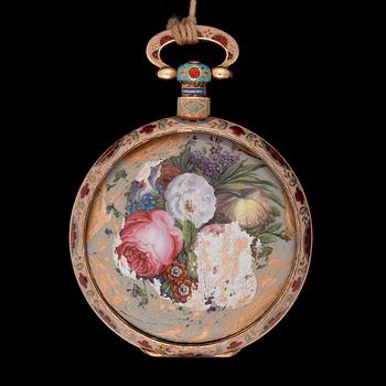 Bovet. Guld. Ø 57 mm.