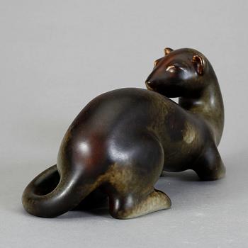 FIGUR, stengods, signerad. Gunnar Nylund, Rörstrand.