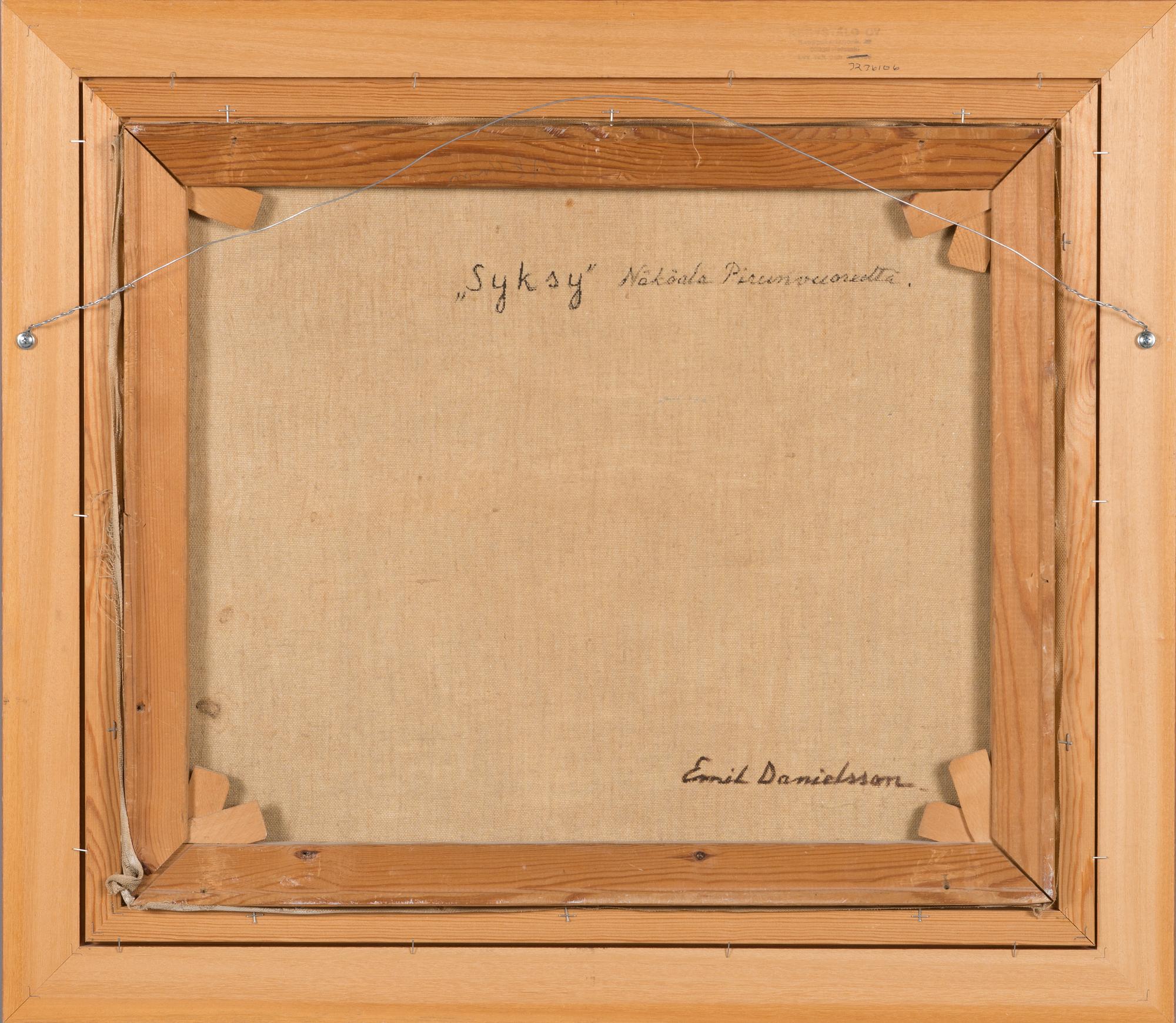 Emil Edvard Danielsson, oil on canvas, signed and dated -41.