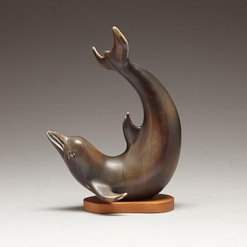 FIGURIN, stengods, Gunnar Nylund, Rörstrand.