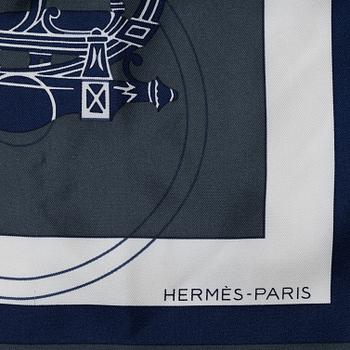 Hermès, scarf, "Ex Libris".