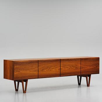 Ib Kofod-Larsen, a rosewood veneered sideboard model "501" from the "Ib 500" series, Seffle Möbelfabrik, Sweden, 1960s.