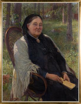 ELIN DANIELSON-GAMBOGI, oil on canvas, signed and dated 1913.