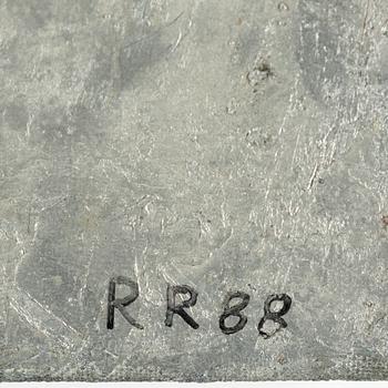 ROGER RISBERG, oil on canvas, signed and dated -88.