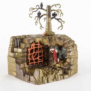 MASTERS OF THE UNIVERSE, Fright zone playset i förpackning, Mattel, 1985.