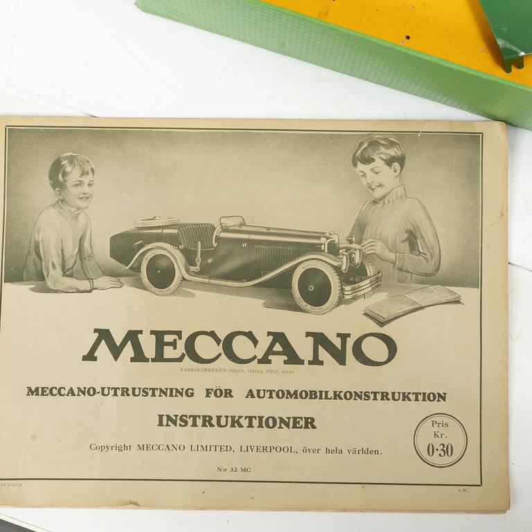 Meccano construction vehicle, England, 1930s.
