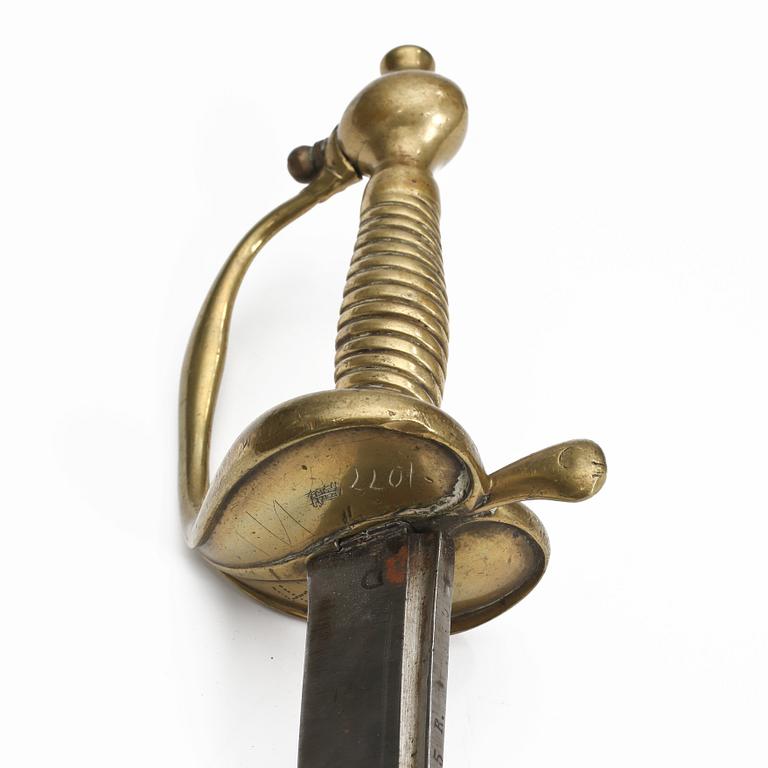 HUGGARE, m/1748, för infanteriet.