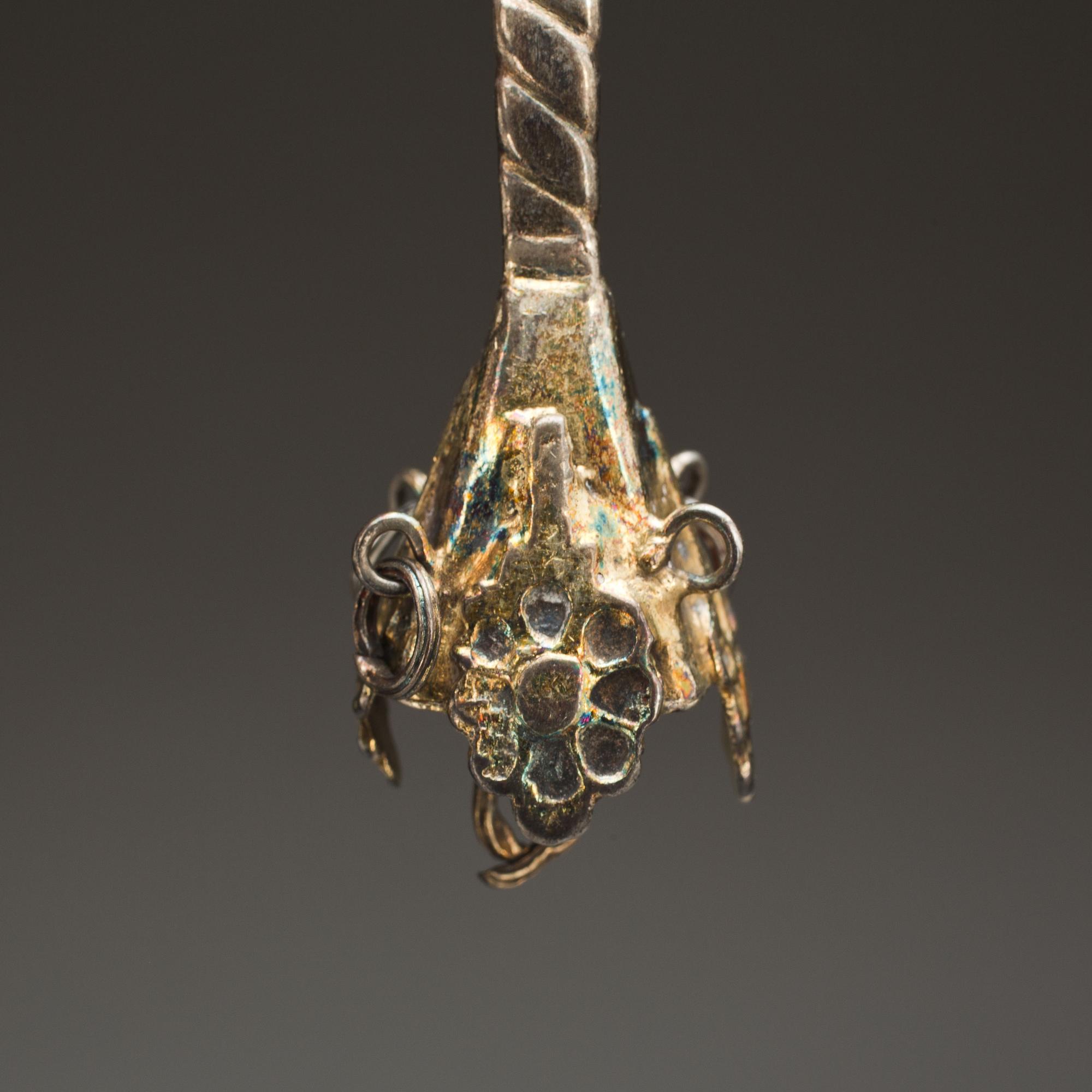 BRÄNNVINSSKED,  Peter Björkman, Karlskrona, (1718-1753). Vikt ca 30g.