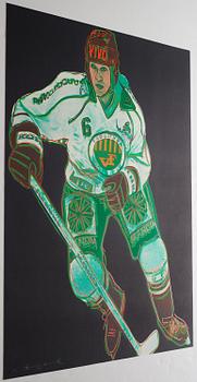 Andy Warhol, ”Frölunda Hockey Player”.