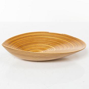 Tapio Wirkkala, a birch plywood dish, Finland 1950s.