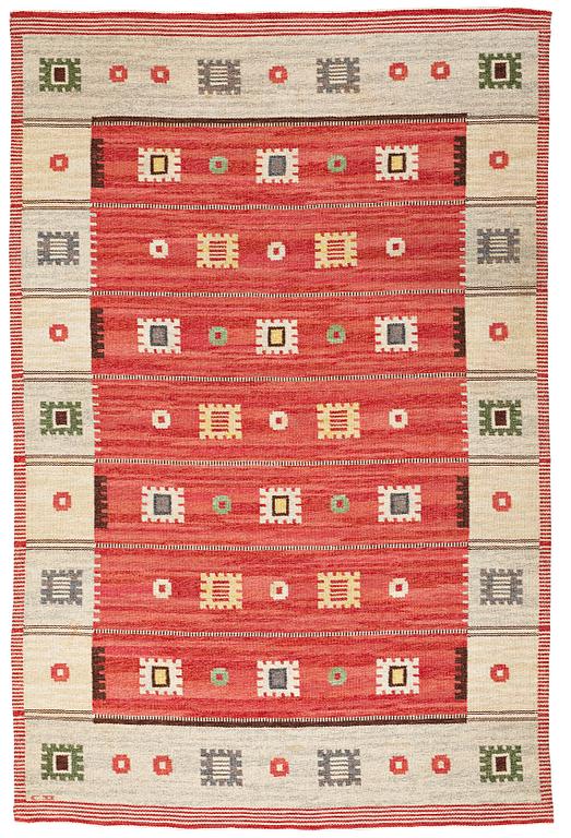 Carl Dangel, MATTA, rölakan, ca 300,5 x 198,5 cm, signerad CD.