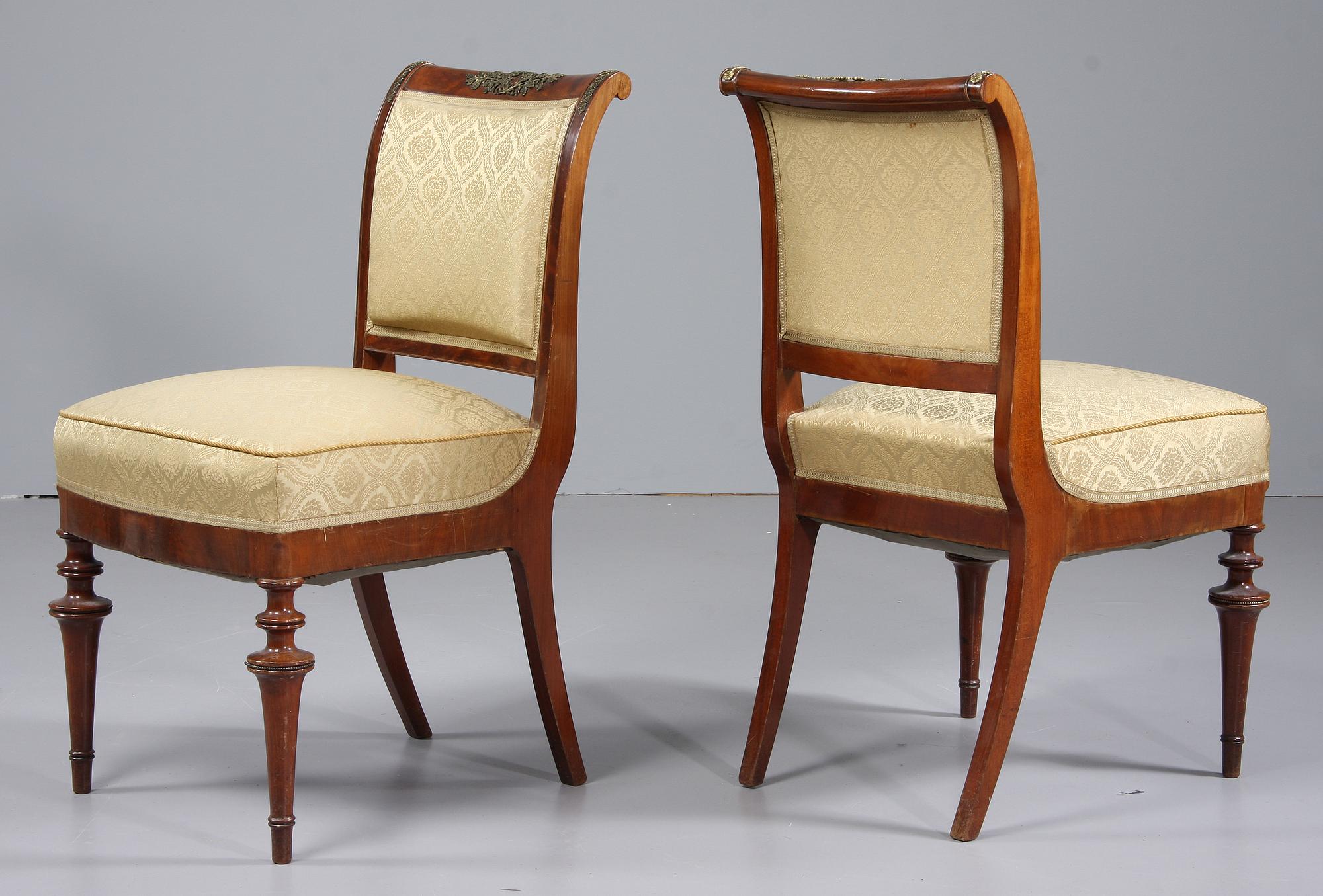 STOLAR, 4 st, senempirestil, 1800/1900-tal.