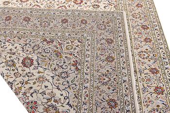 A Keshan carpet, c.. 350 x 250 cm.