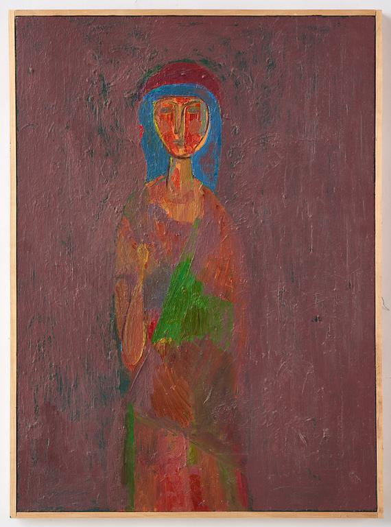 Oleg Kuznetsov, oil on canvas, verso signed and dated 1993.