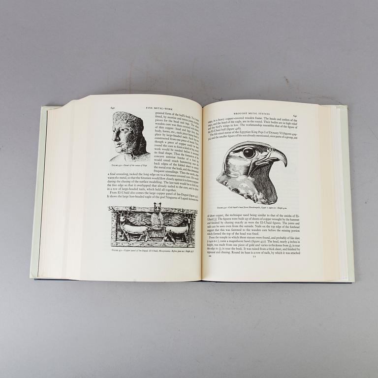 5 books "A history of technology" volume I-V.