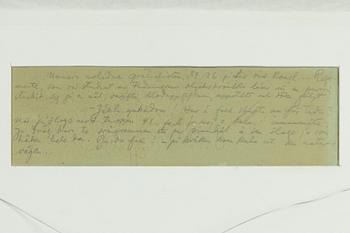 Albert Engström, Vid kaffebordet.