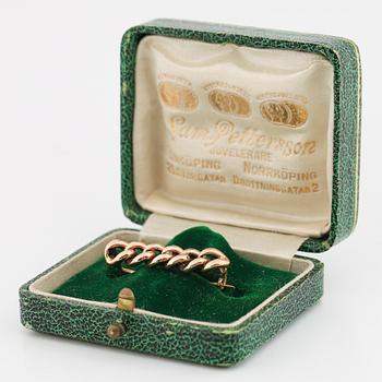 BROSCH, 18K guld.