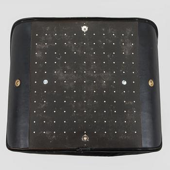 Charles and Ray Eames, a 1960s 'Lounge chair' and stool for Herman Miller.