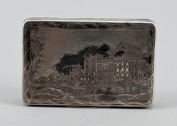 DOSA, silver, sannolikt Moskva, Ryssland, 1835. Vikt 103 g.
