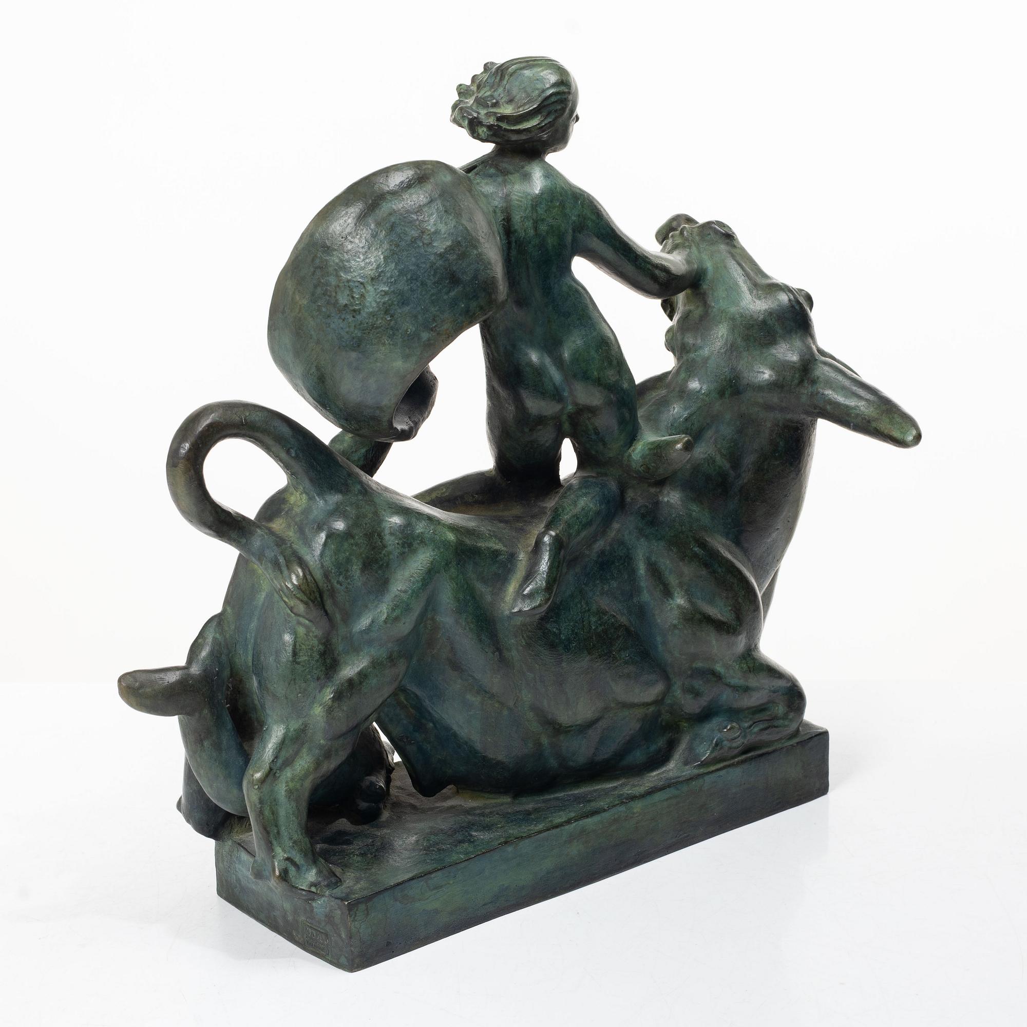 Carl Milles, after, "Europa and the Bull".