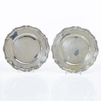 Dishes, 6 pcs, silver, Sweden, first half of the 20th century.
