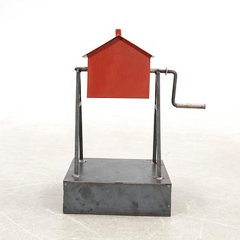 Peter Johansson, Skulptur, "Stuga", 2022.