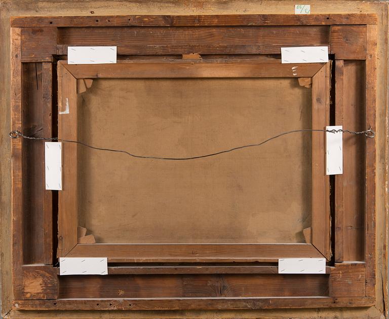 SEVERIN FALKMAN, oil on canvas, signed and dated 1870.