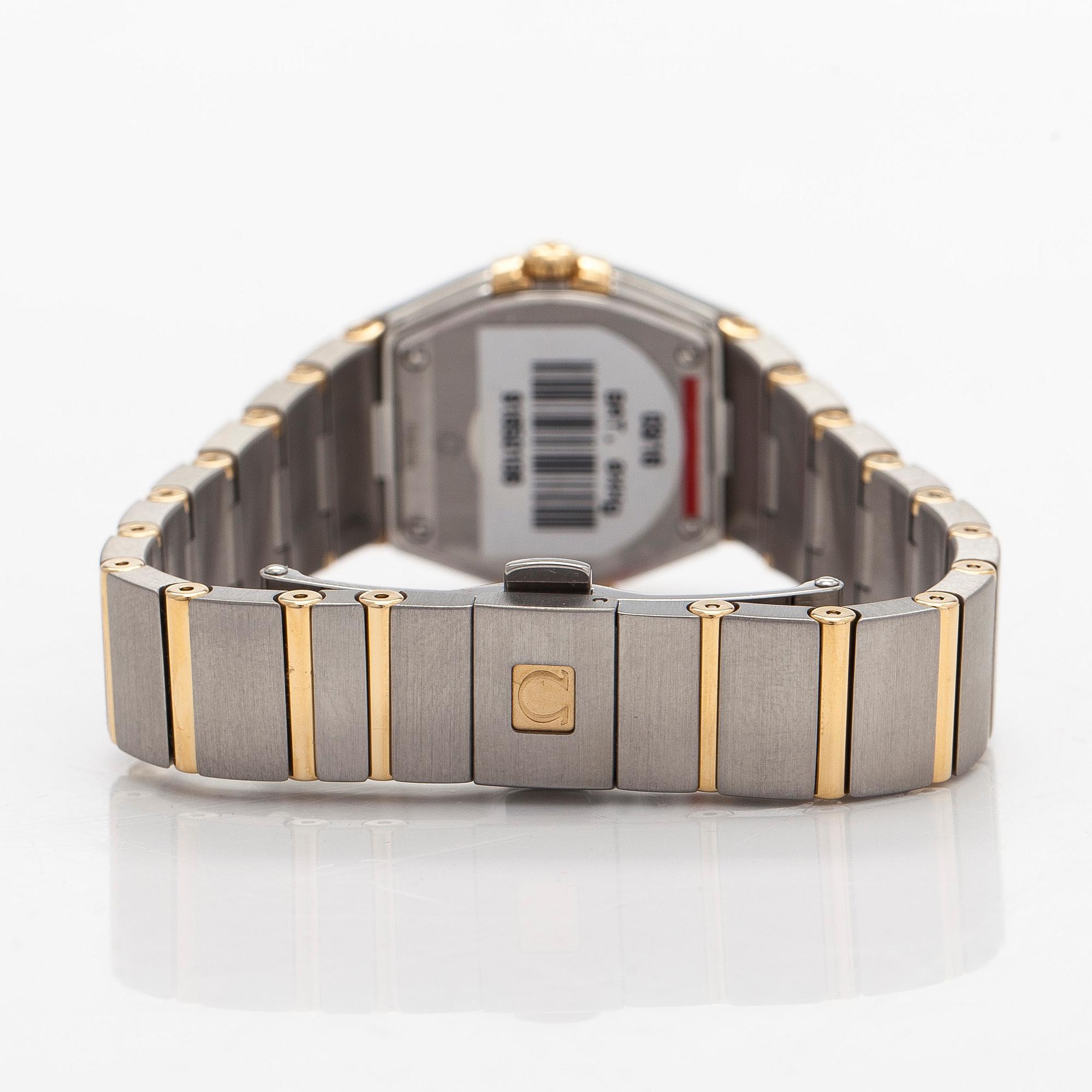 Omega, Constellation, armbandsur, 25 mm.