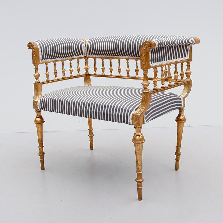 SOFFA, sent 1800-tal, mindre modell.