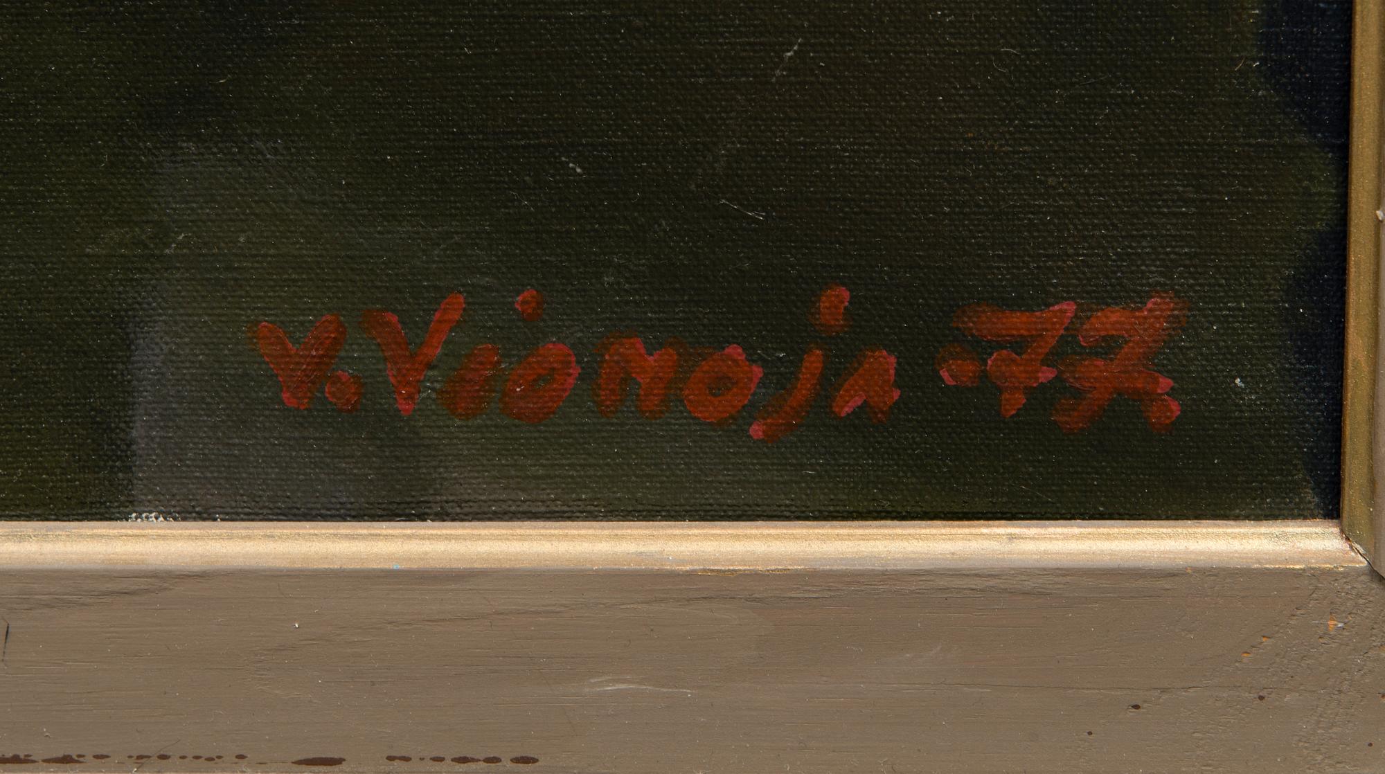 VEIKKO VIONOJA, INTERIÖR.