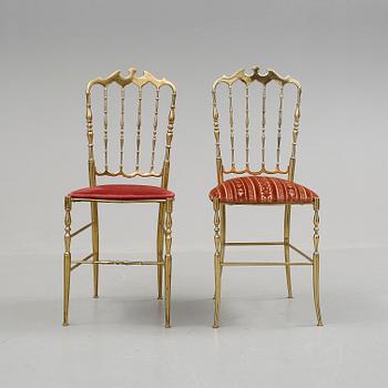 STOLAR, 2 st snarlika, Chiavari, Italien. Mässing, 1900-talets andra hälft.