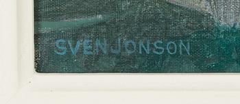 Sven Jonson, oil on canvas, signed.