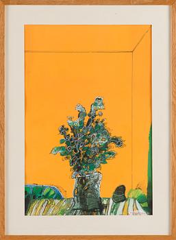 Juhani Linnovaara, Flowers in a Vase.