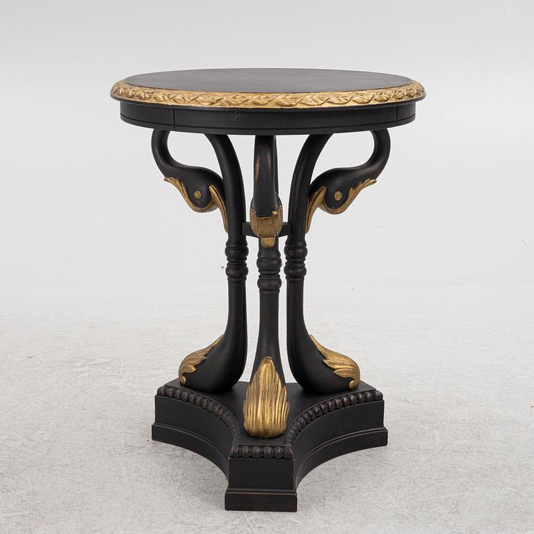 An Empire style side table, mid-20th century.