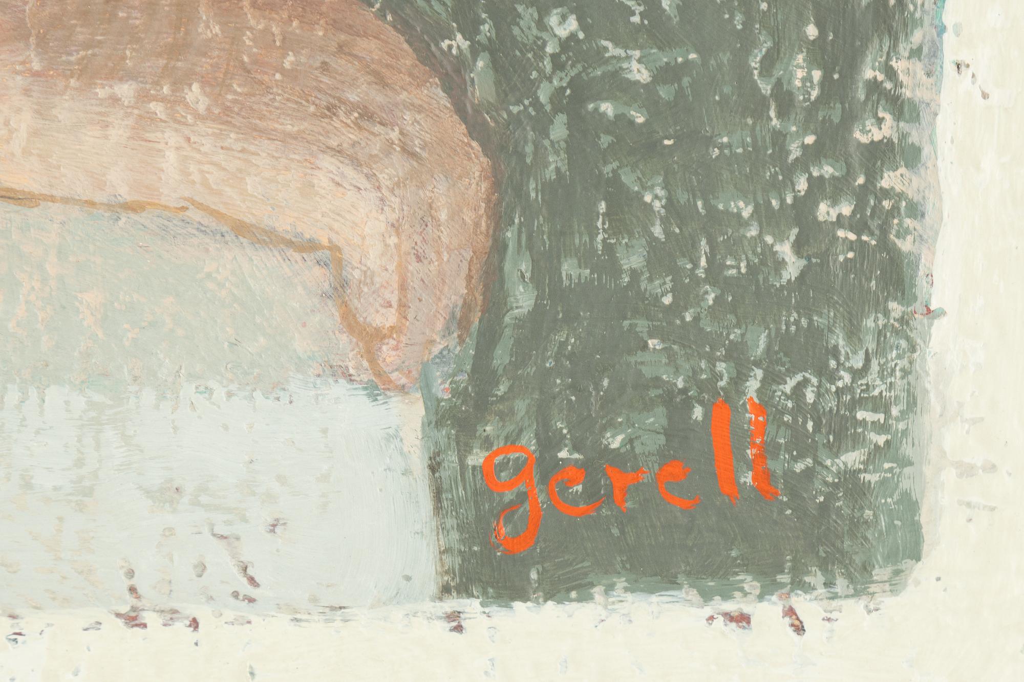 Greta Gerell, oil on canvas, signed.