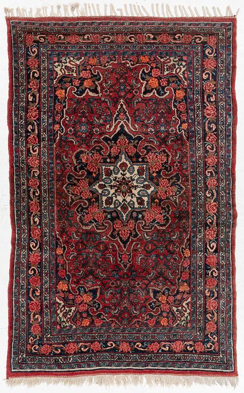 A semi-antique Bidjar carpet, West Persia, c. 204 x 130 cm.