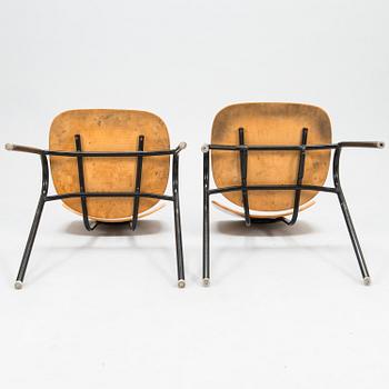 A set of 8 chairs model 50 for Isku Kaluste, Finland 1950s.