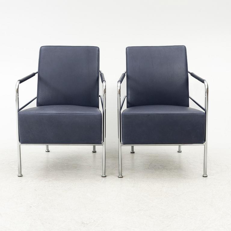 Gunilla Allard, a pair of 'Cinema' armchairs, Lammhults.