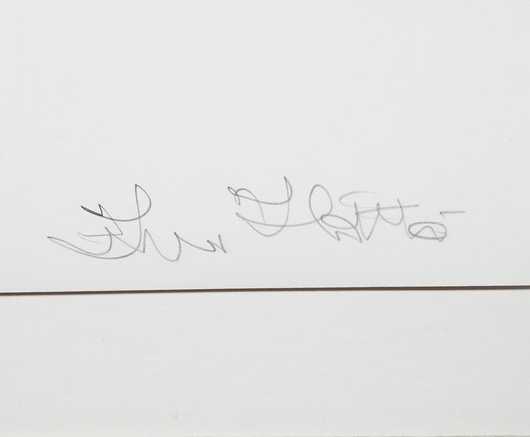 ISMO HÖLTTÖ,  fotografi, silvergelatin, signerad och stämplad a tergo.