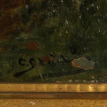 Carl Skånberg, Skogspromenad.