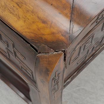 Desk with stool, China, 20th century.