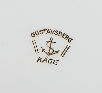 KAFFE- samt TESERVIS, 50 delar, porslin, Wilhelm Kåge för Gustavsberg.